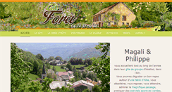 Desktop Screenshot of gite-lafora.com